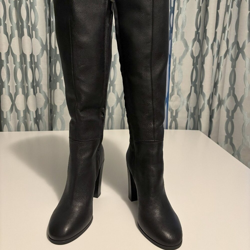 NEW Kenneth Cole, black leather boot. (LAST DAY TO BUY SEPT.1st.)